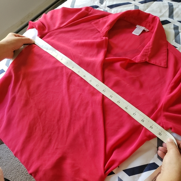 Cache pink blouse - Picture 6 of 8